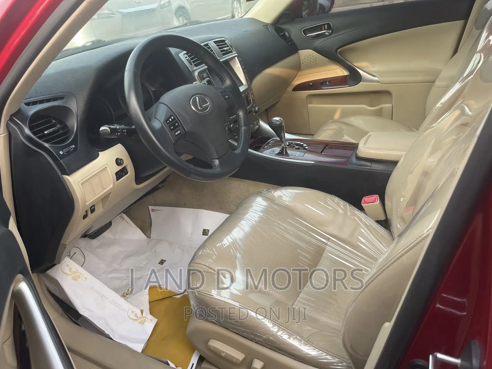 Lexus IS 250 Automatic 2010 Red