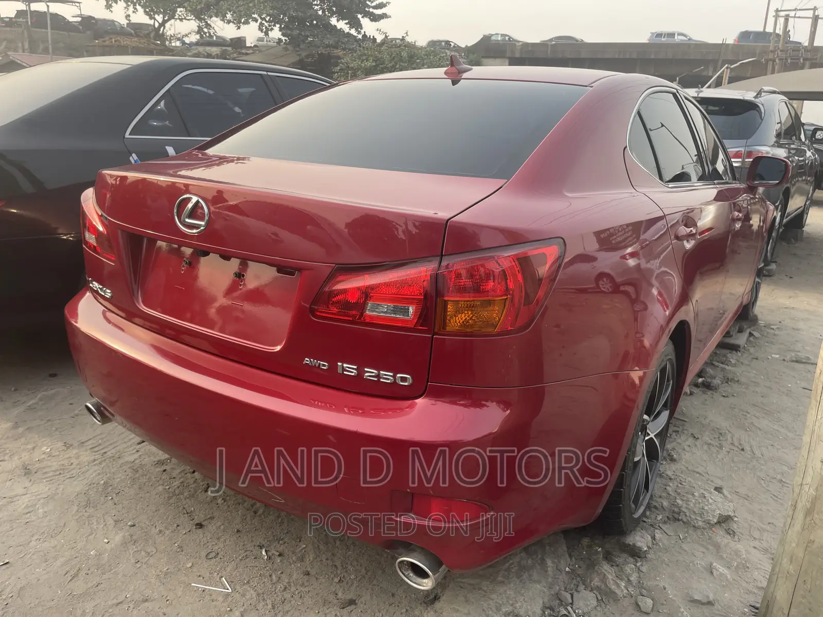 Lexus IS 250 Automatic 2010 Red