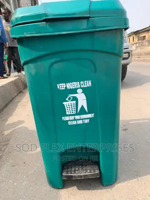 120 Liters Durable Pedal Trash Bin