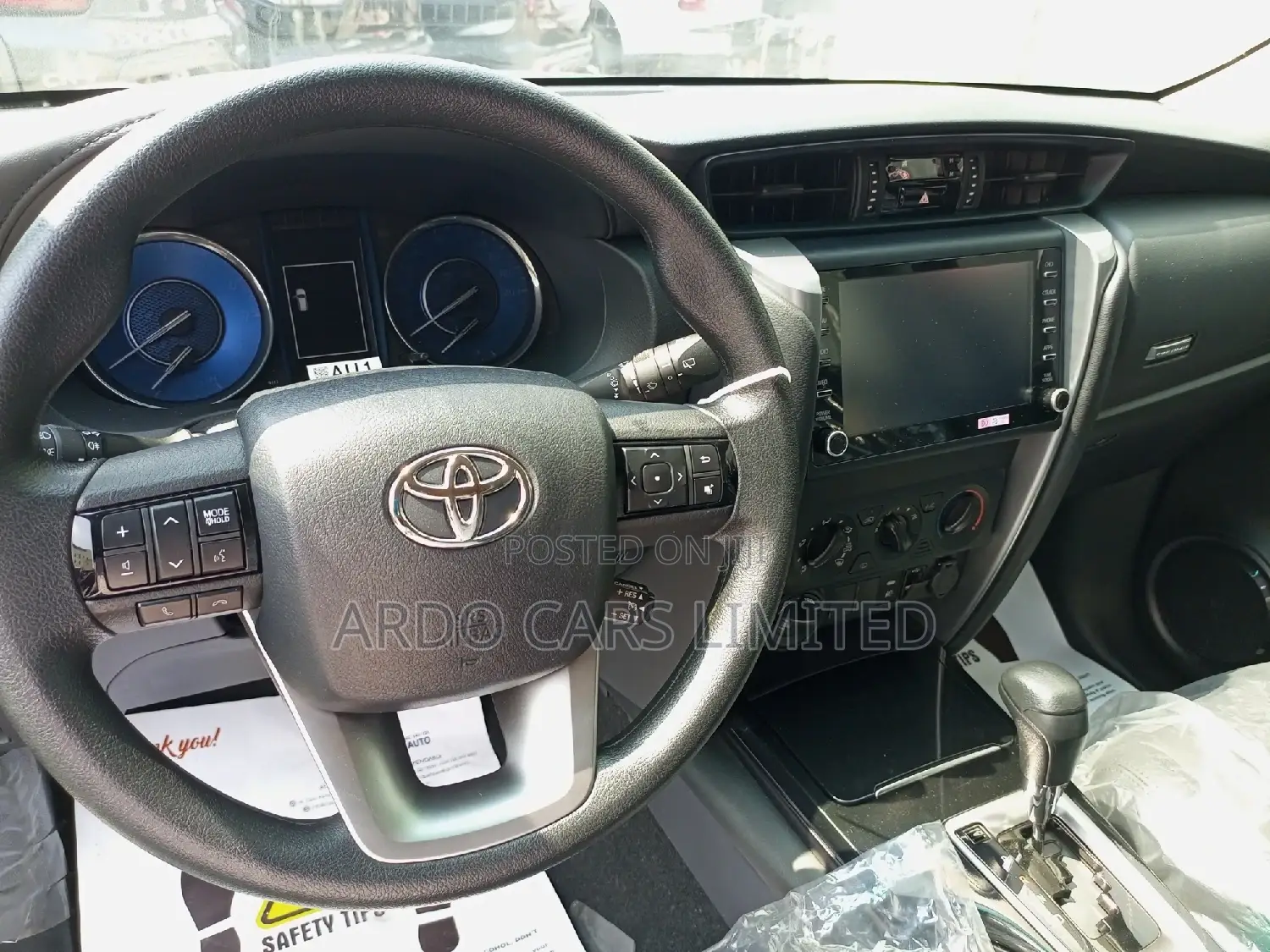 New Toyota Fortuner 2023 Black
