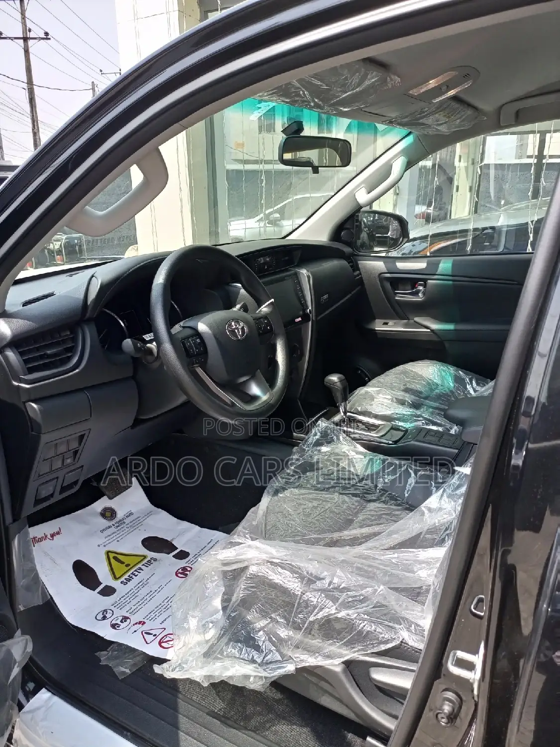 New Toyota Fortuner 2023 Black