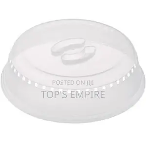 Microwave Food Cover Drainer