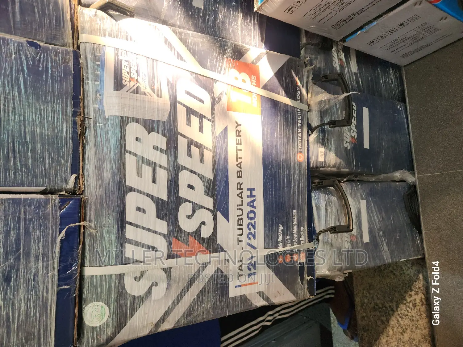 Super Speed Tubular Battery 220ah 12v