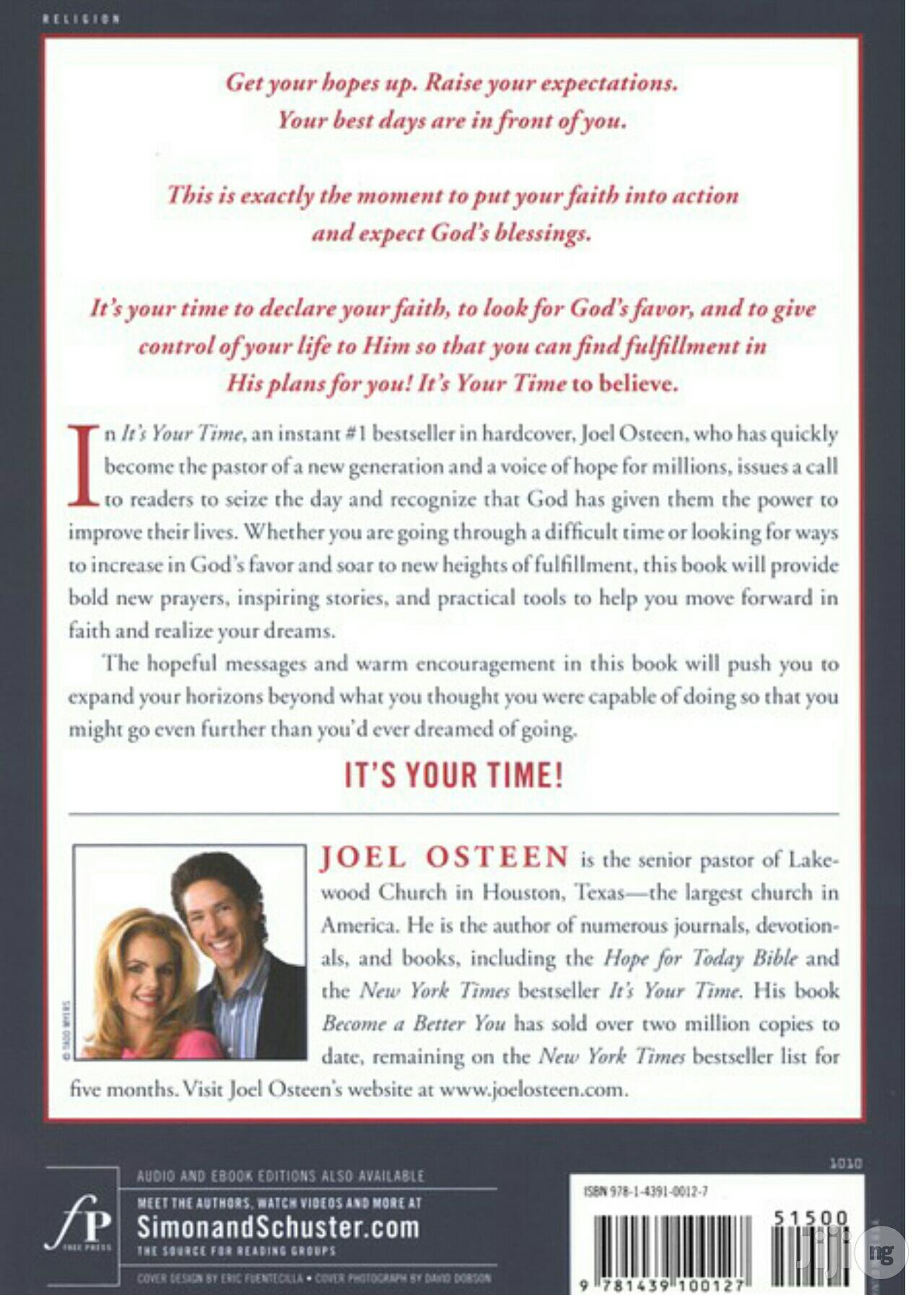 It's Your TimeBy: Joel Osteen