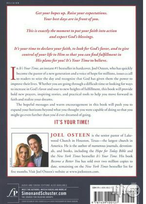 It's Your TimeBy: Joel Osteen