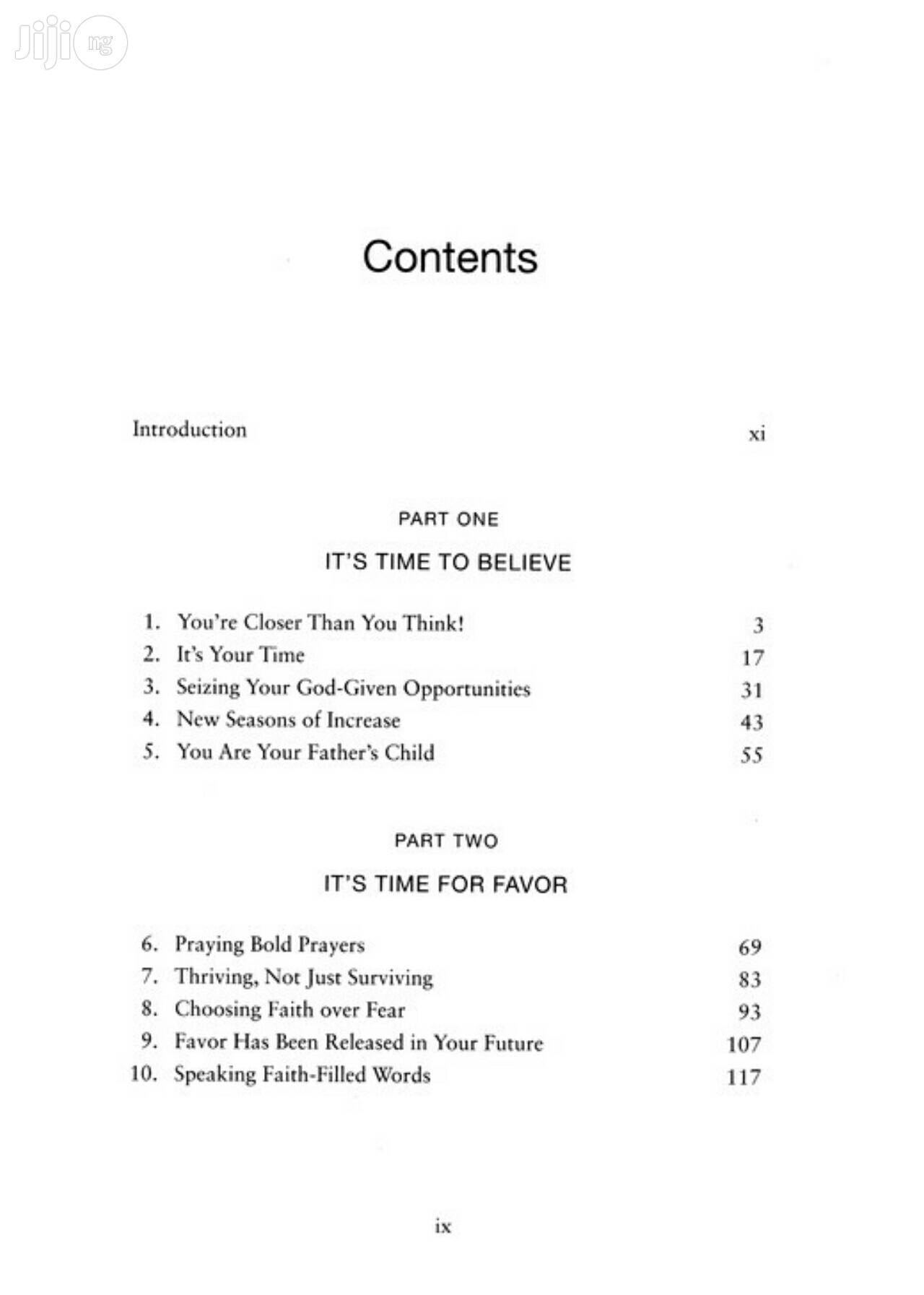 It's Your TimeBy: Joel Osteen