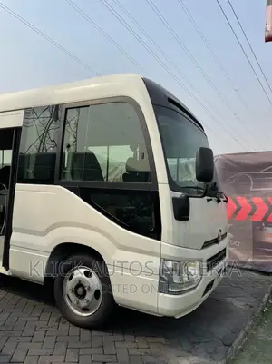 New Toyota Coaster 2025 White