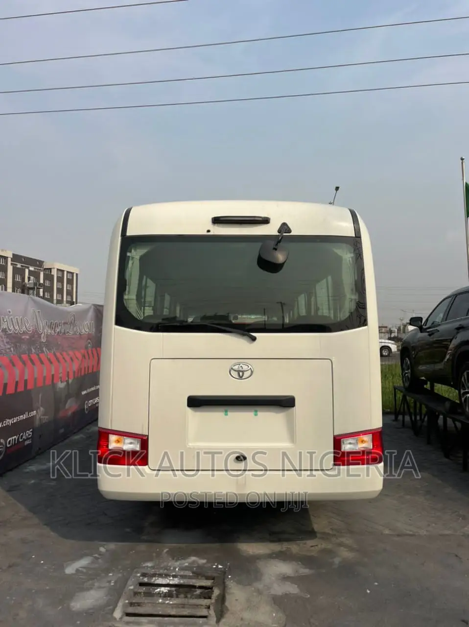 New Toyota Coaster 2025 White