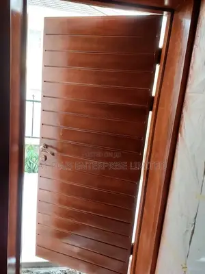 Kitchen Exit Wooden Door