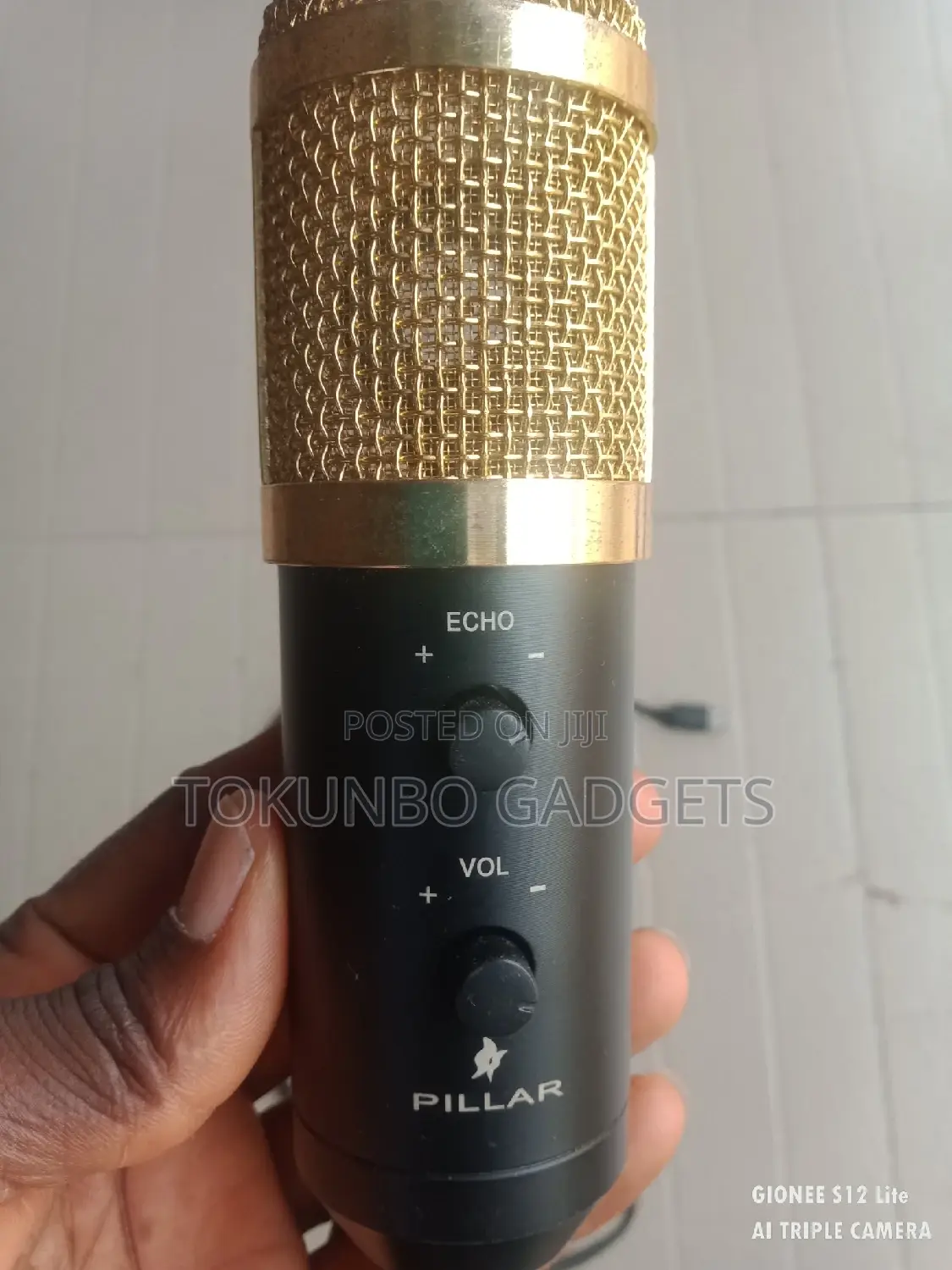 Pillar USB Powered Studio Condenser Microphone