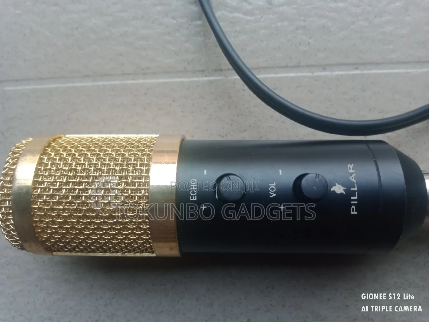 Pillar USB Powered Studio Condenser Microphone