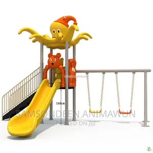 Massive Playground Set With Swing