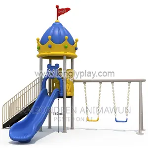 Massive Playground Set With Swing