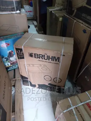 Affordable Semi Automatic Washing Machin-Bruhm
