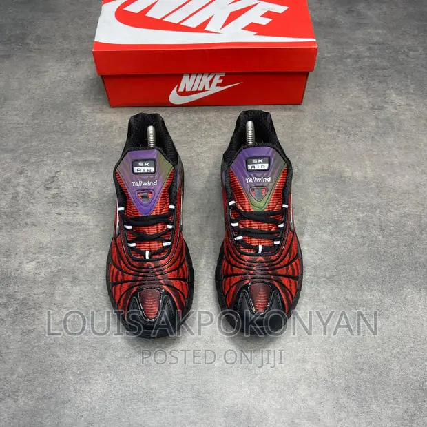 Nike X Skepta Airmax Tailwind Bloody Chrome Sneakers in Lagos