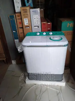 Brand New Hisense 5kg Washing Machine>Twin Top>Manual>White>