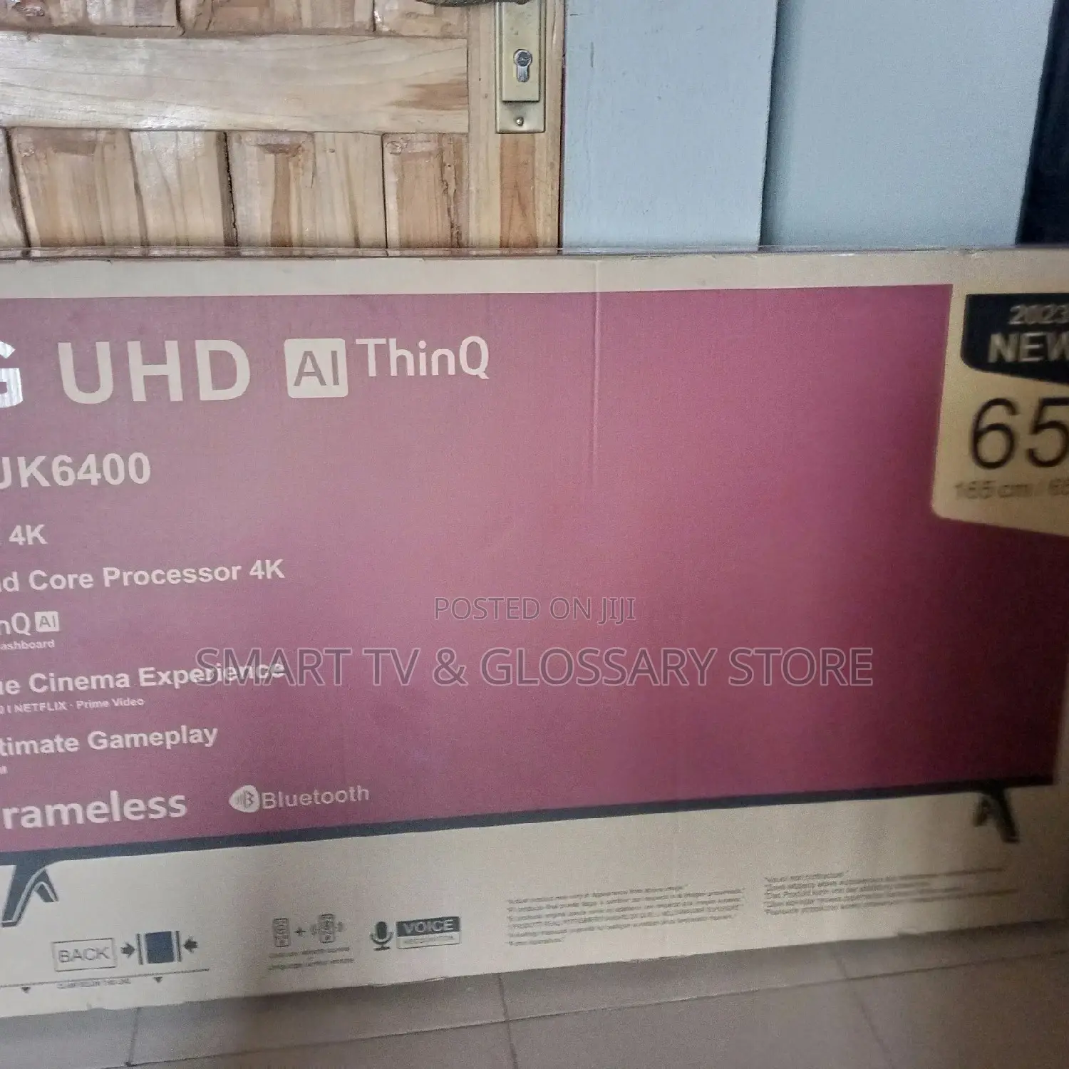 LG 65inches Framless TV