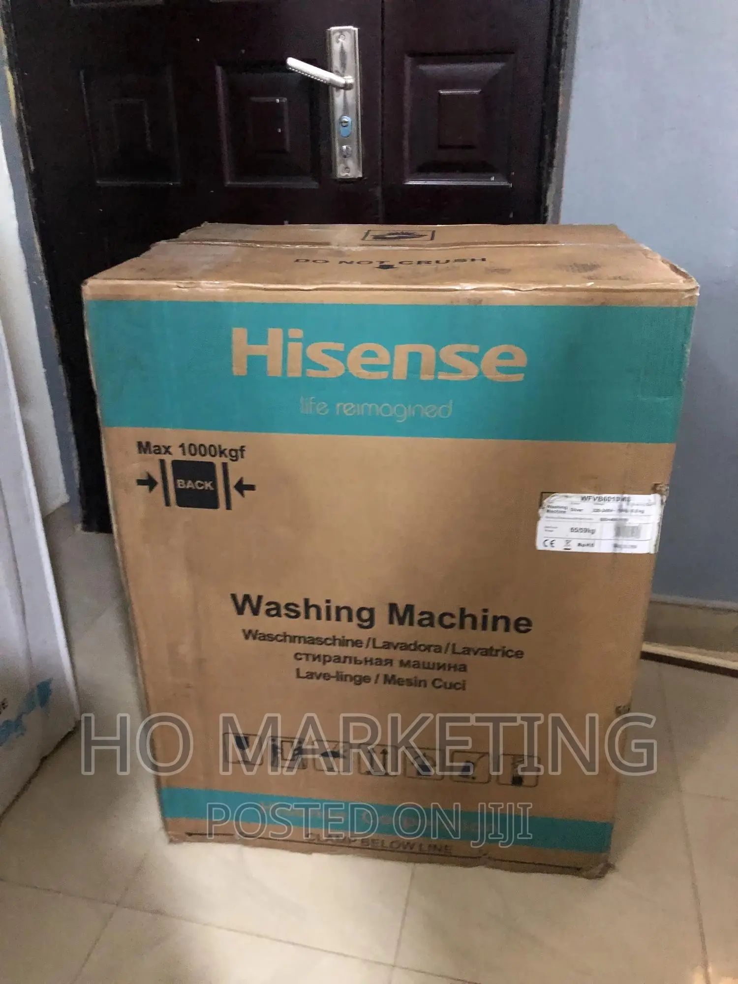 6kg Hisense Automatic Washing Machine -WFVB6010MS
