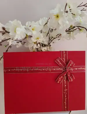 Red Collapsible Gift Box
