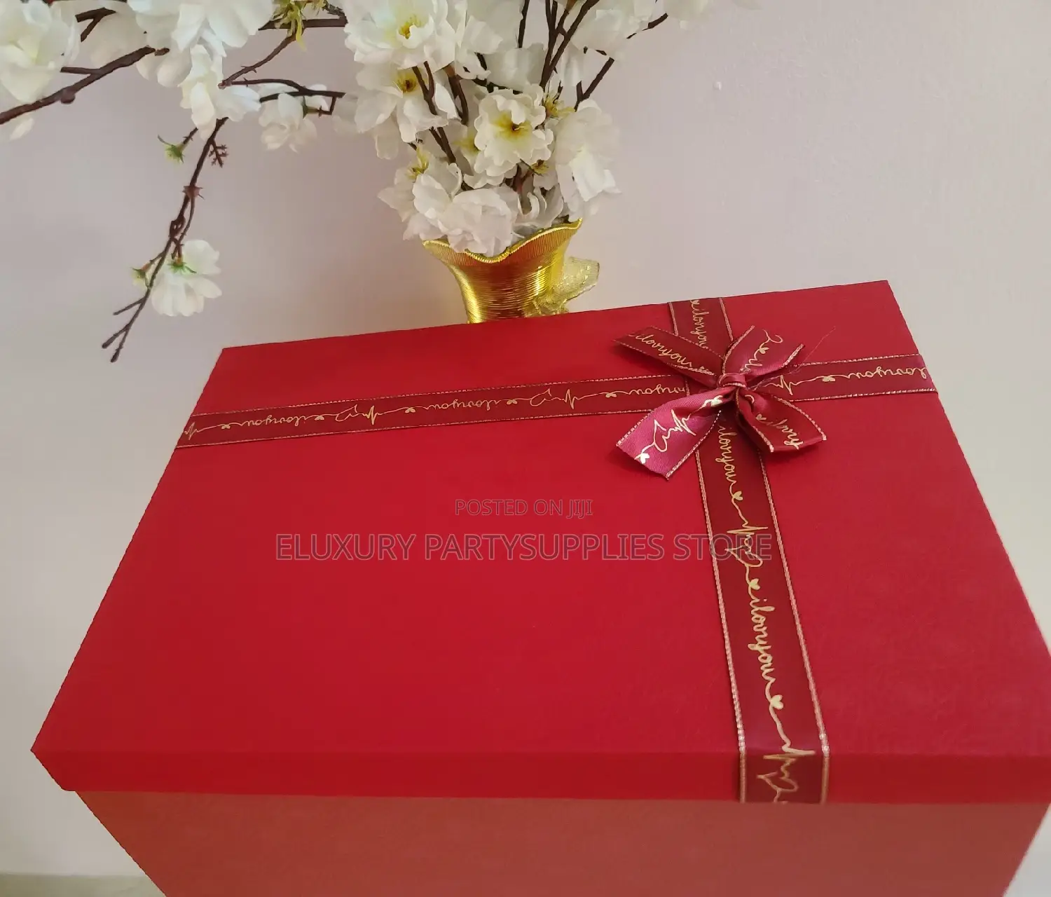 Red Collapsible Gift Box