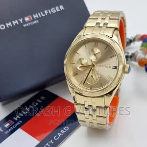 Micheal Kors Chronograph Gold Chain Watch for Women's
