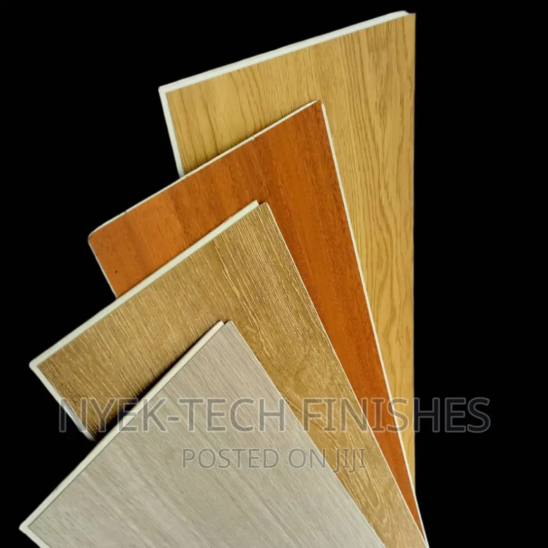 SPC Floor Stone Plastic Polymer Wooden Interlock Tiles