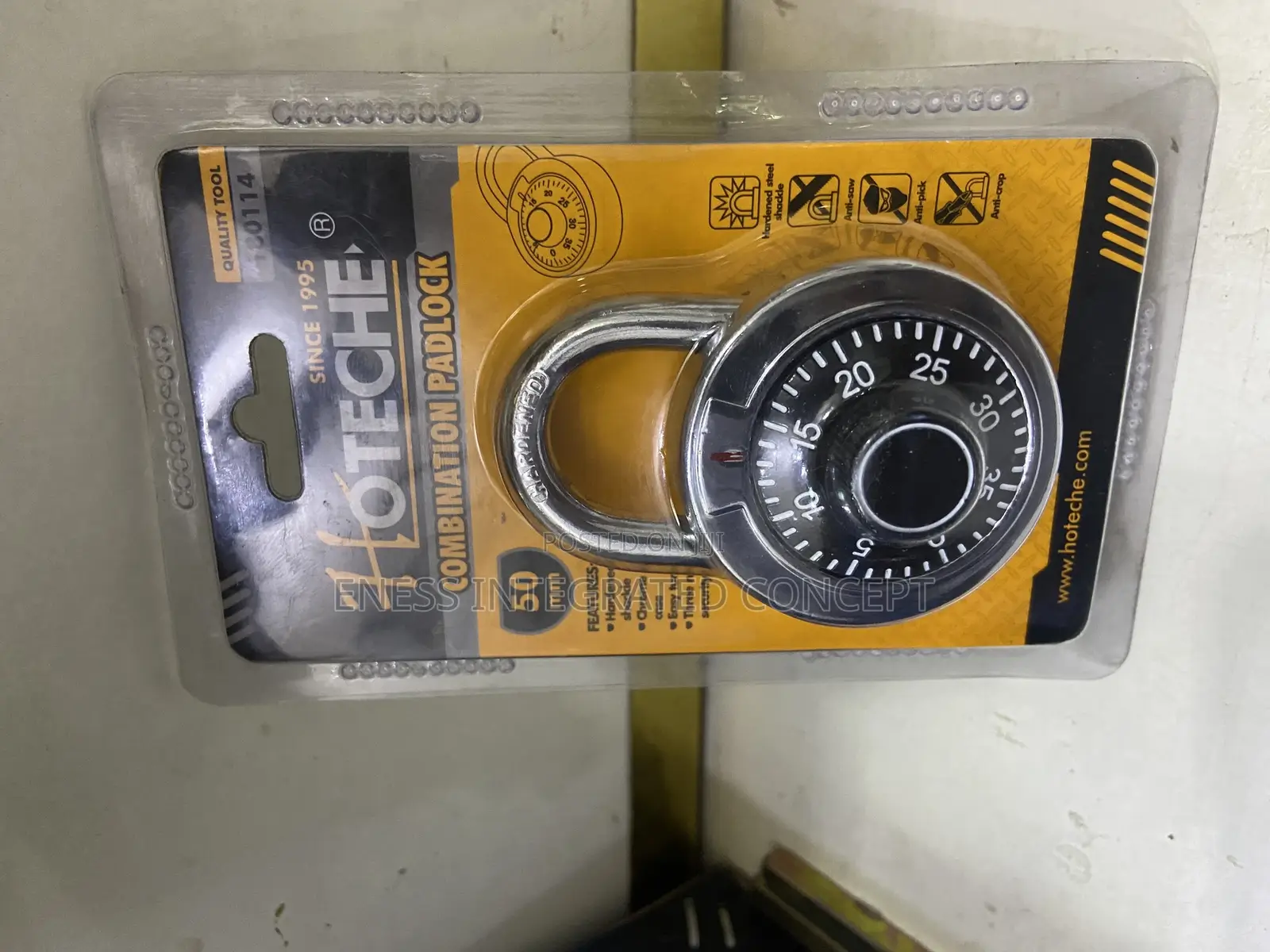 Hoteche Combination Padlock 50mm
