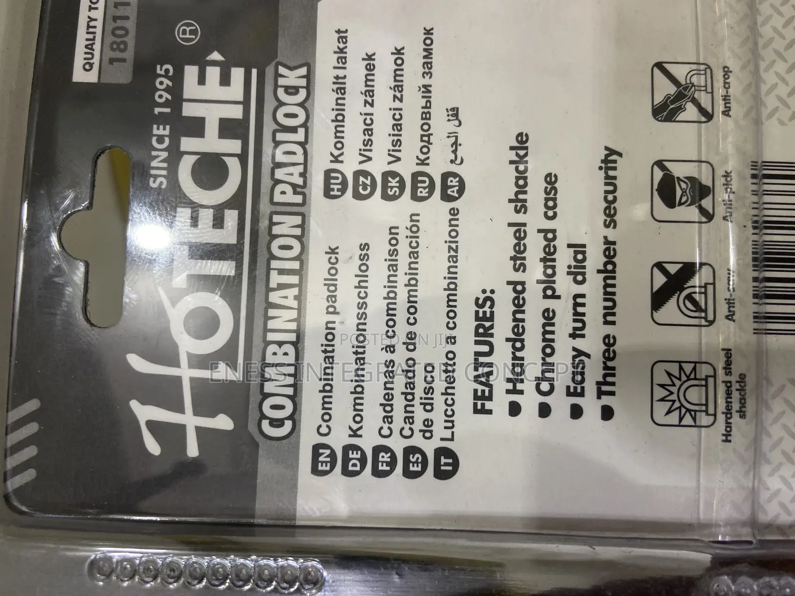 Hoteche Combination Padlock 50mm