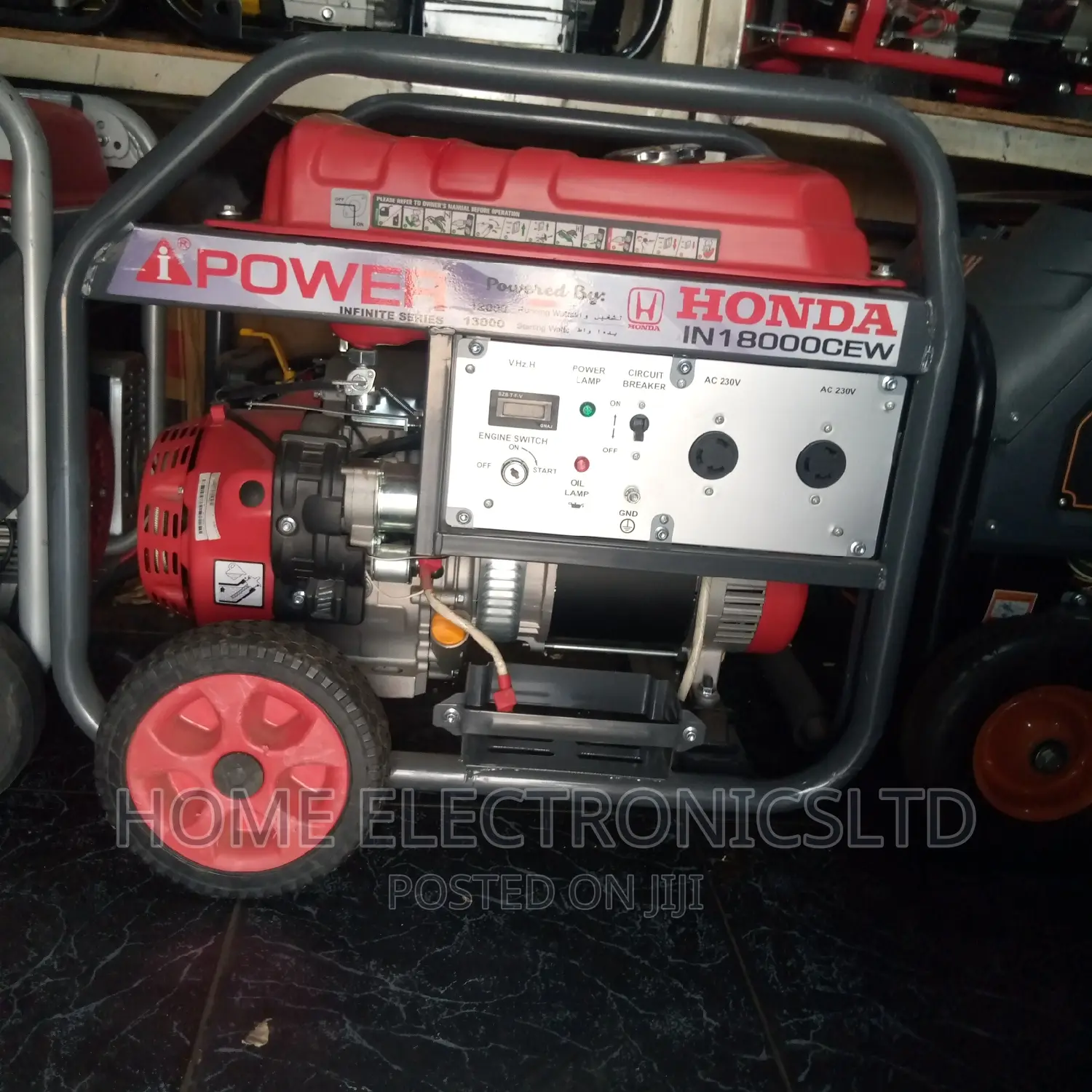 Ipower Generator Power by Honda 12 KVA
