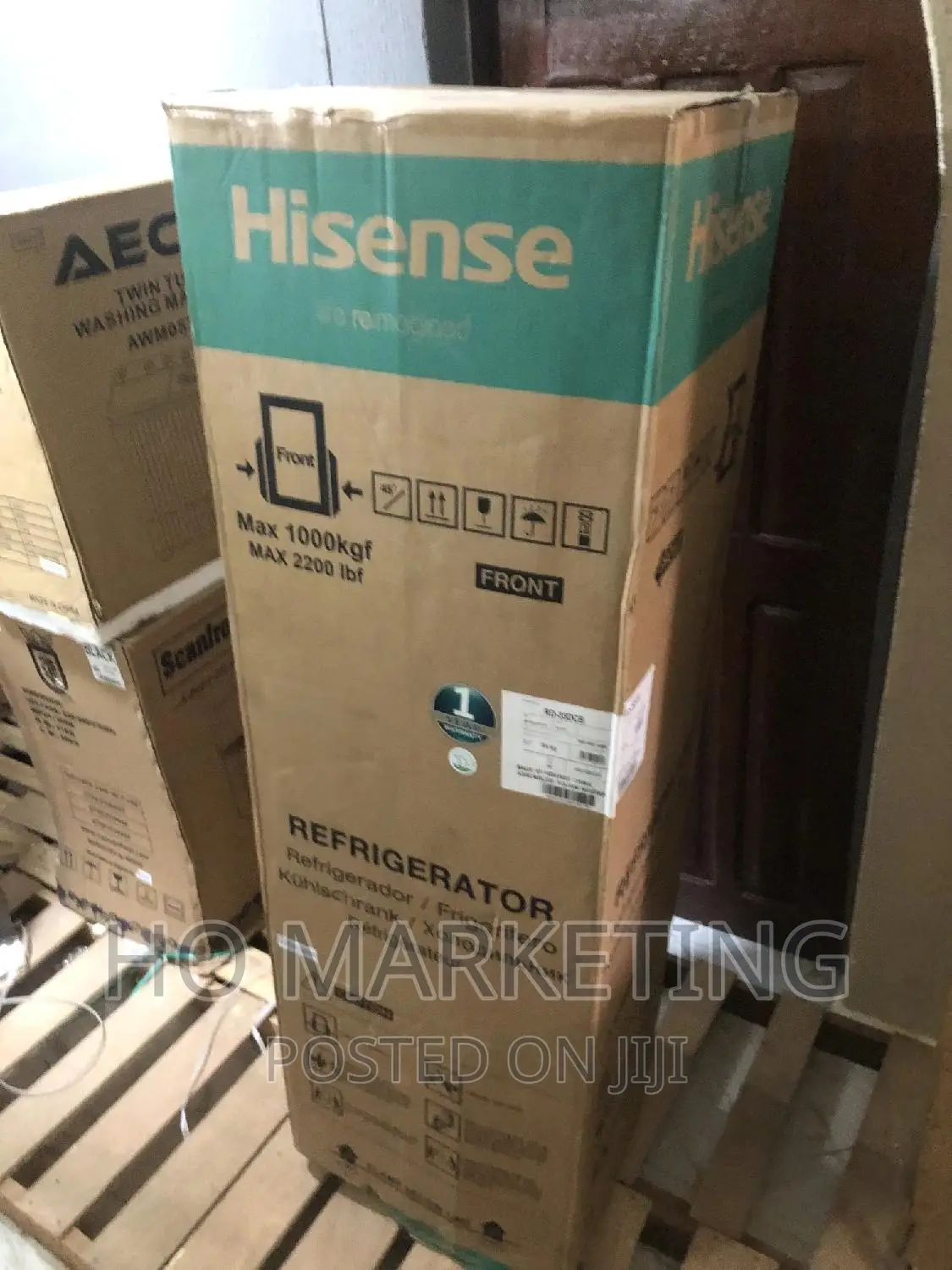 Brand New Hisense 264l Refrigerator Dispenser RD-35BCB
