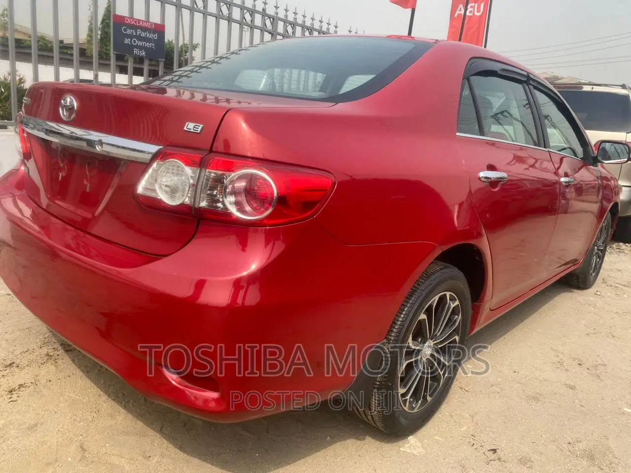 Toyota Corolla 2013 Red