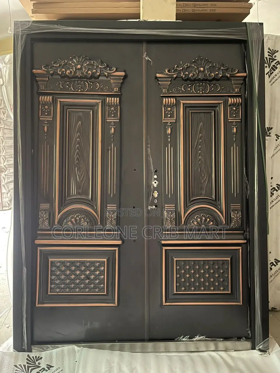 Copper Security Door Special Orders