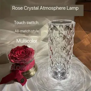 Rose Diamond Crystal Atmosphere Lamp