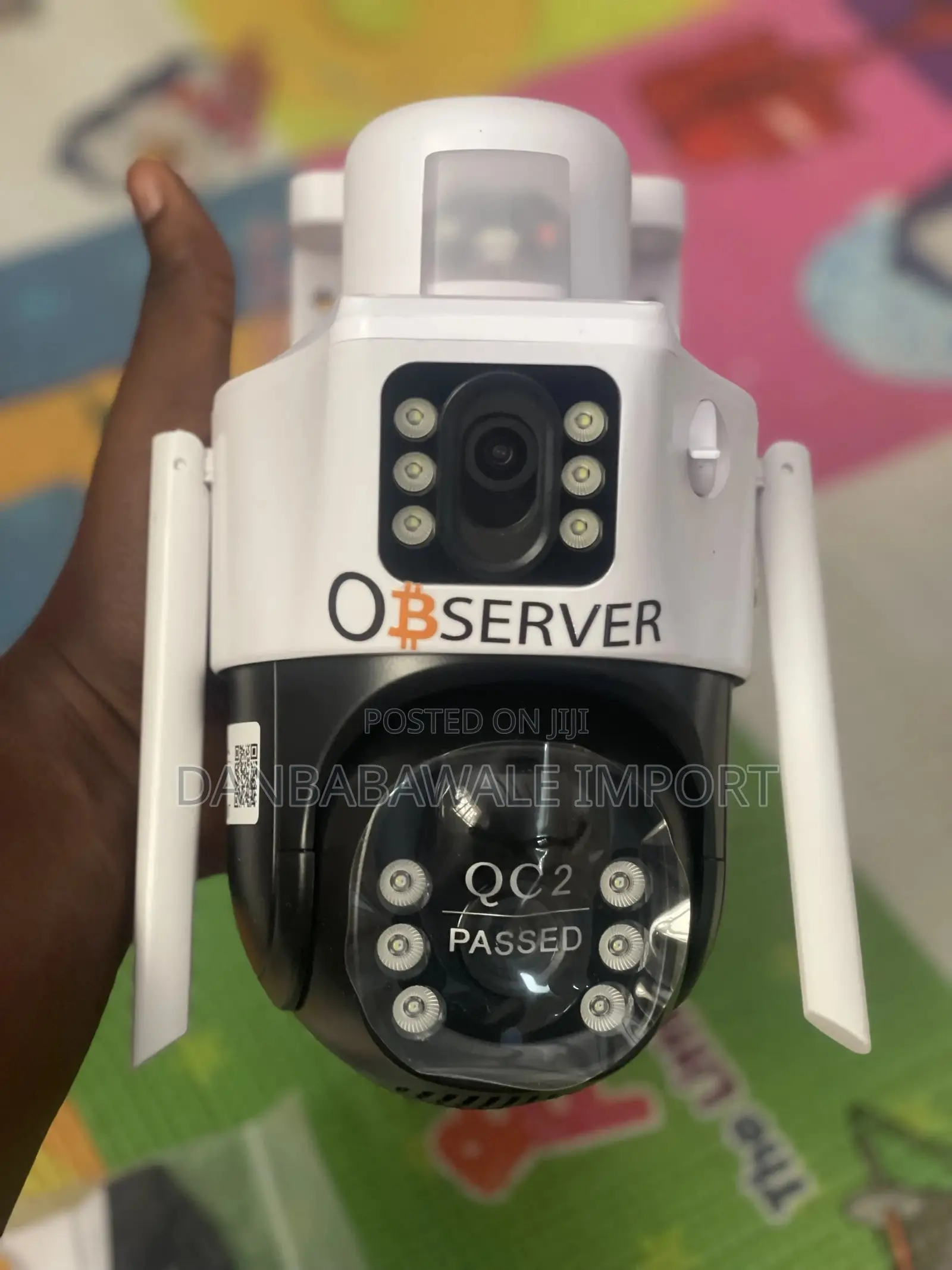Solar CCTV Security Camera 4g Double Two Dual Lens Siren