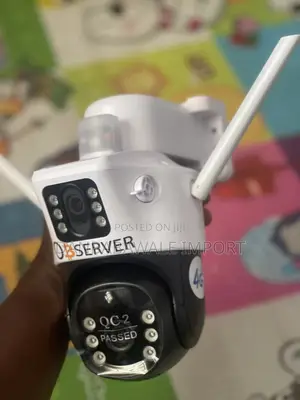 Solar CCTV Security Camera 4g Double Two Dual Lens Siren