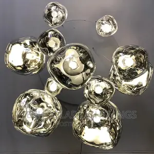 New Luxury Glass, Nordic Dropping Chandelier Light