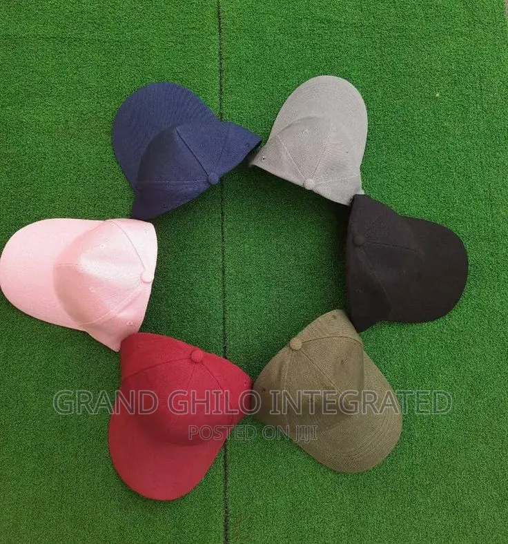 High Quality Plain Face Caps