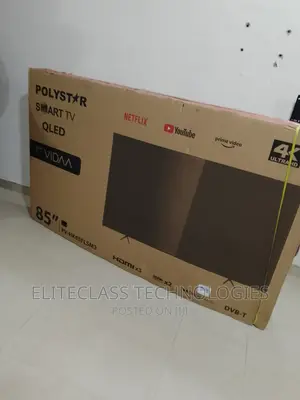 Polystar 85” Smart LED Ultra HD (Frameless Tv)