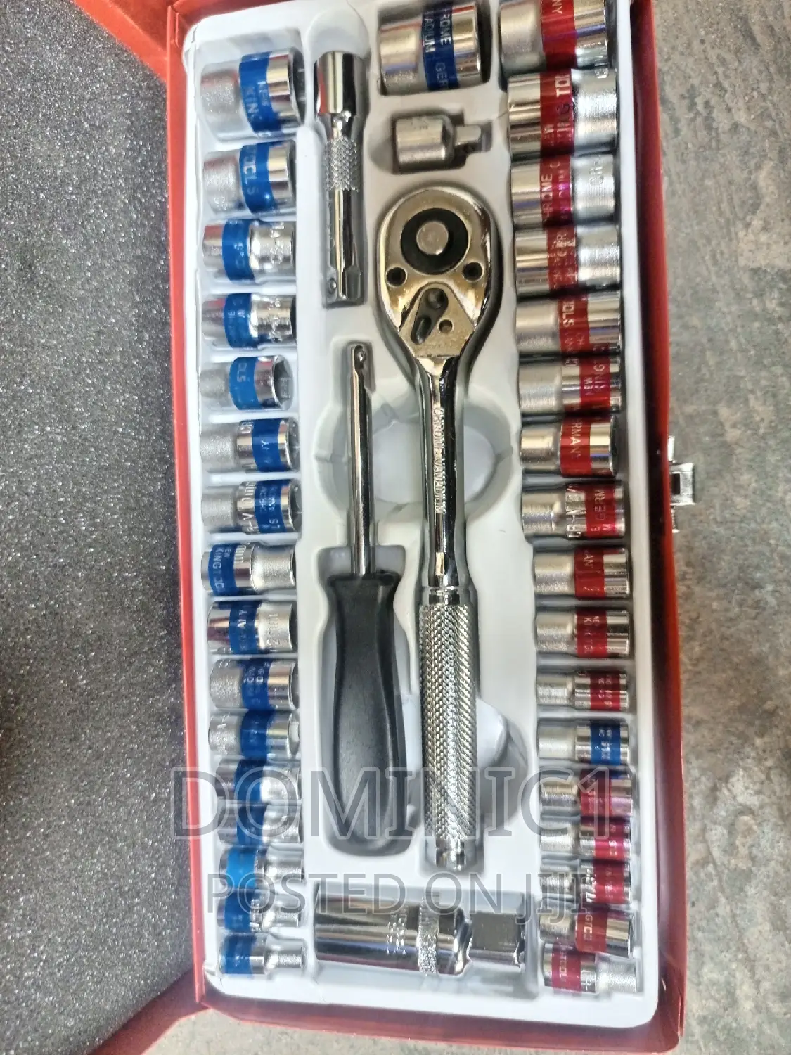 Professional Socket Set 40pce Chrome Vanadium