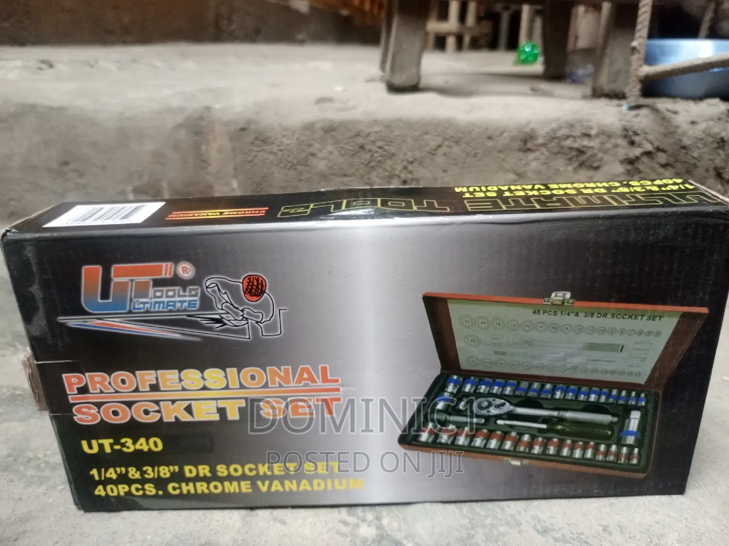 Professional Socket Set 40pce Chrome Vanadium