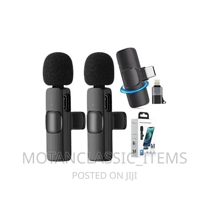 Type-C Wireless Lapel Microphone for iPhone and Android
