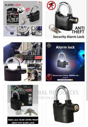 Anti-Theft Security Alarm Padlock (Witnd)