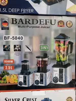 Bardefu Commercial 2 In 1 Cup 9500w Blender