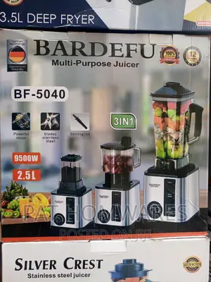 Bardefu Commercial 2 In 1 Cup 9500w Blender