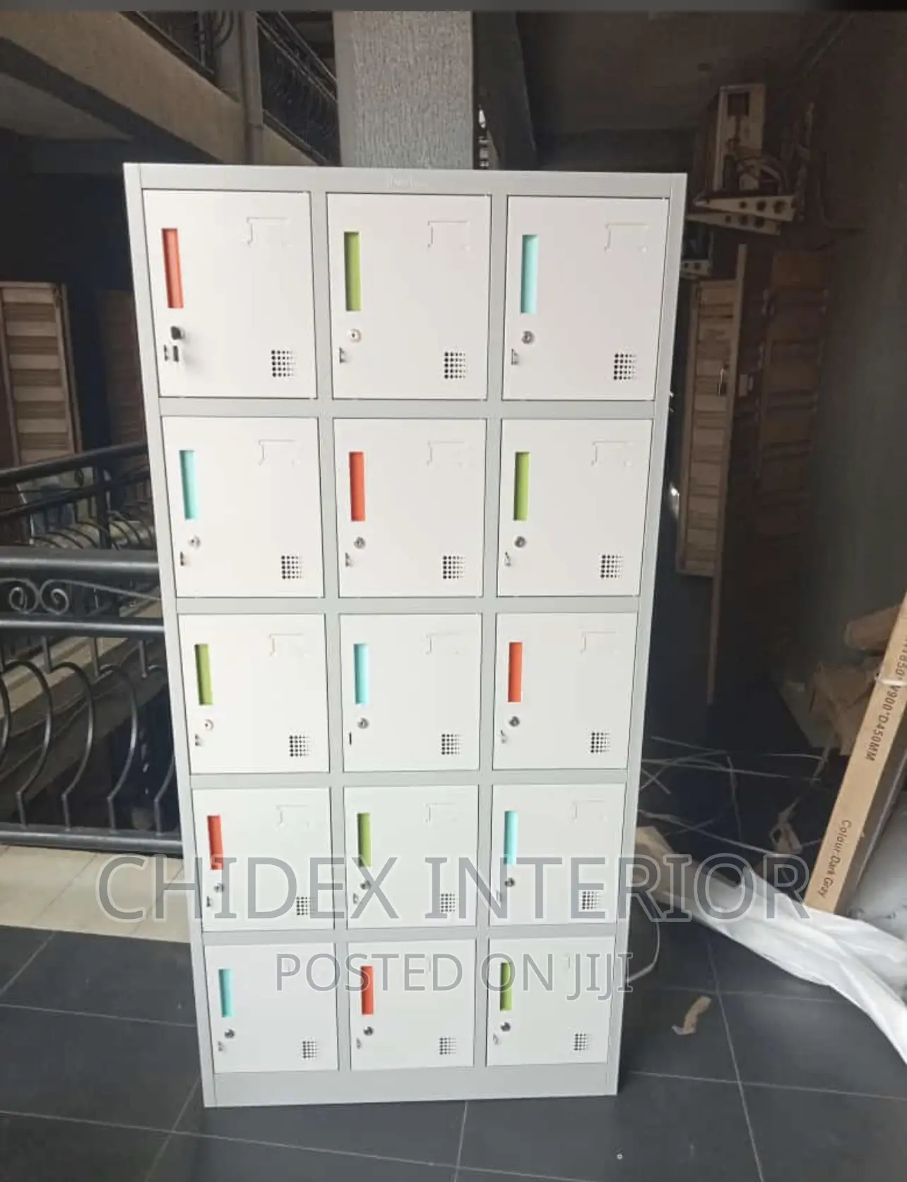 Imported 15 Doors Workers Locker