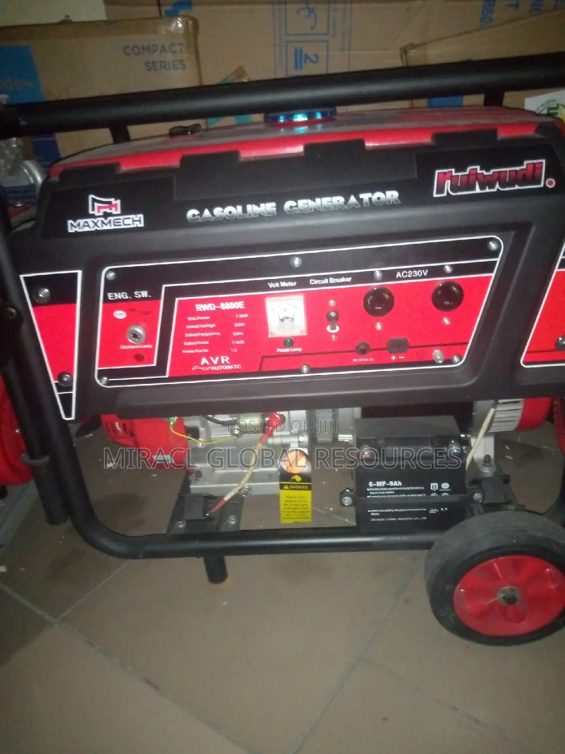 Maxmech Generator Copper 7kva