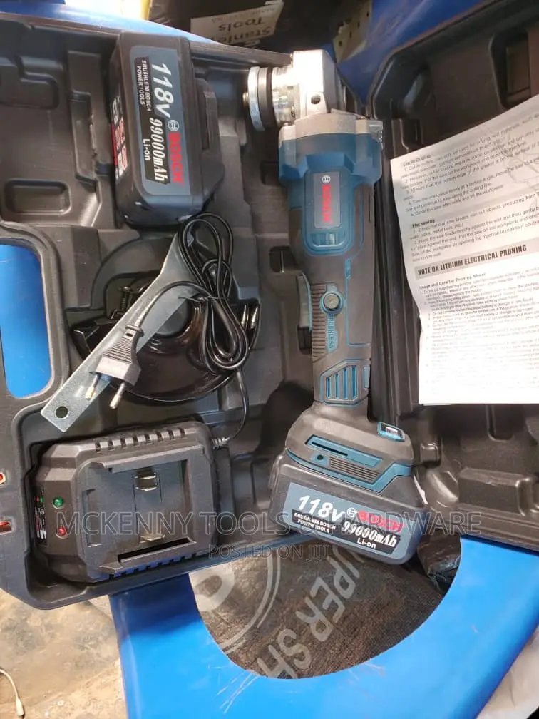41⁄2 Heavy Duty Cordless Angle Grinder Machine