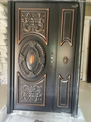 Cross Design Copper Door