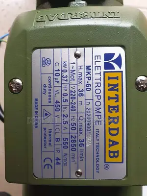 0.5hp Interdab Surface Pump With Avr