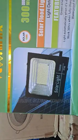 300w Solar Flood Light With Solar Panel for Home's/ Hotels